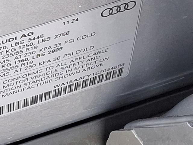 new 2025 Audi Q5 car, priced at $56,750