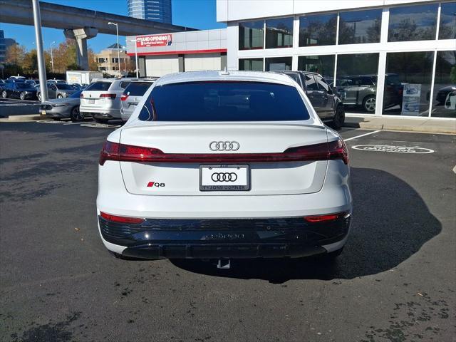 used 2024 Audi Q8 e-tron car, priced at $59,792