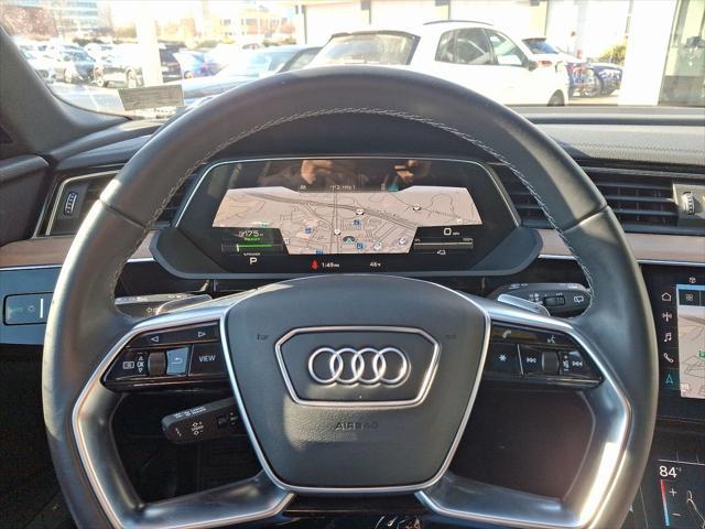 used 2024 Audi Q8 e-tron car, priced at $52,992