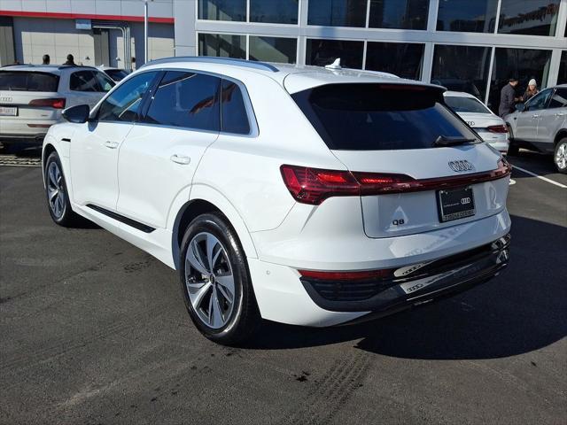 used 2024 Audi Q8 e-tron car, priced at $52,992