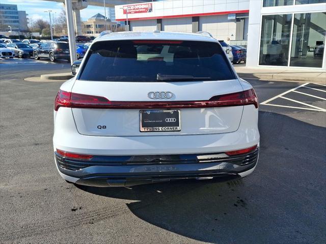 used 2024 Audi Q8 e-tron car, priced at $52,992