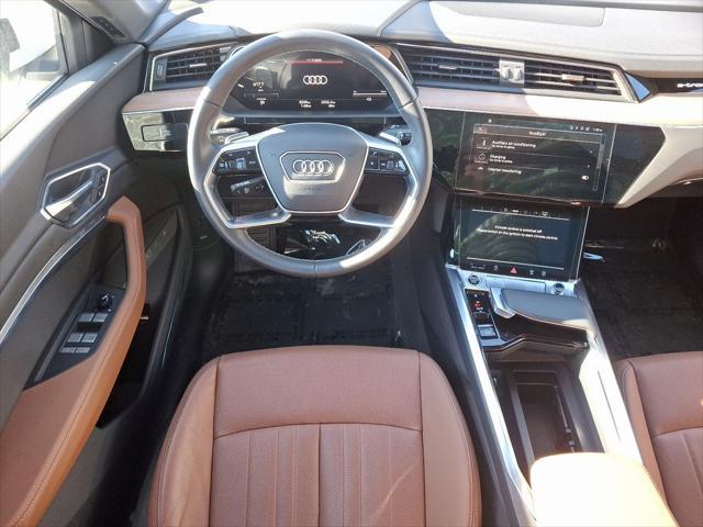 used 2024 Audi Q8 e-tron car, priced at $52,992