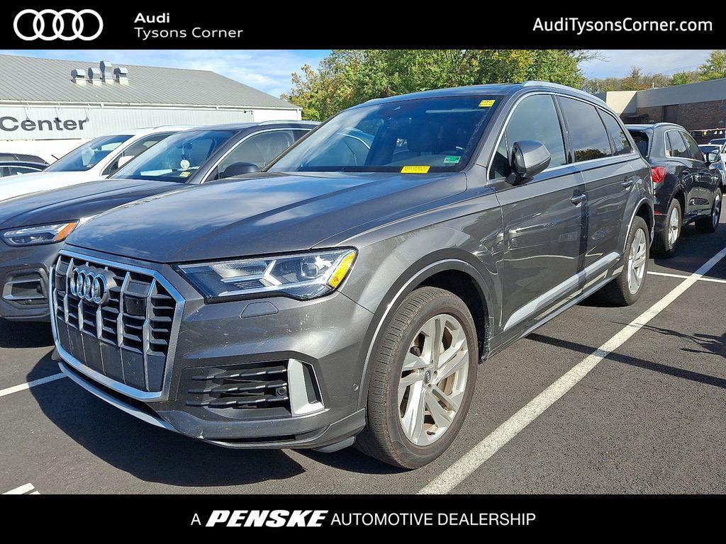 used 2021 Audi Q7 car, priced at $31,430