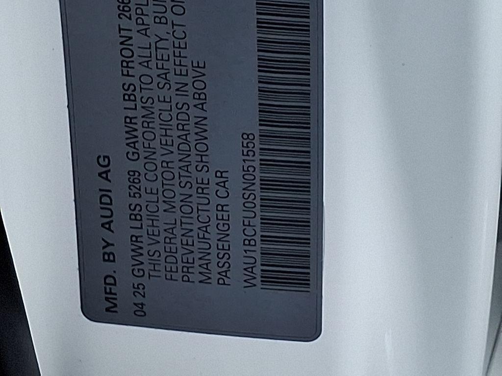 new 2025 Audi A5 car, priced at $53,430