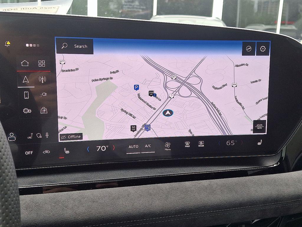 new 2025 Audi SQ6 e-tron car, priced at $81,220