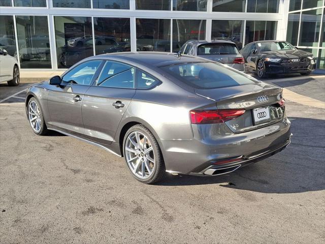 new 2025 Audi A5 Sportback car, priced at $52,575