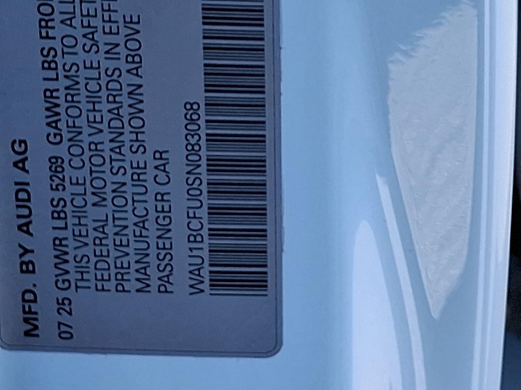 new 2025 Audi A5 car, priced at $53,100