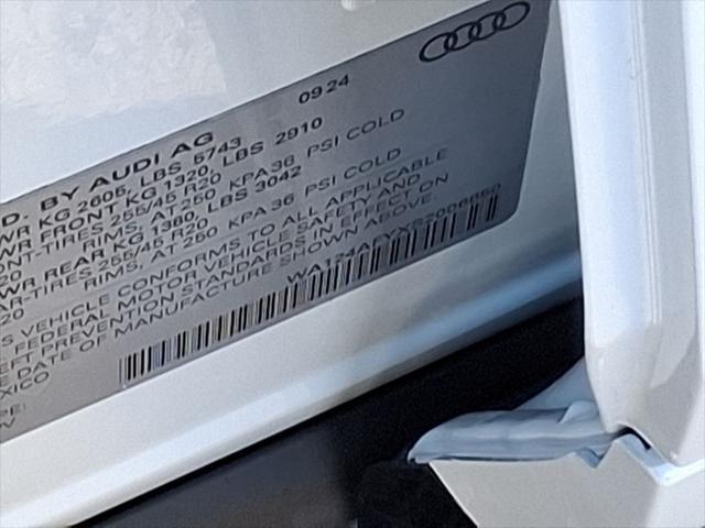 new 2025 Audi SQ5 car, priced at $71,065