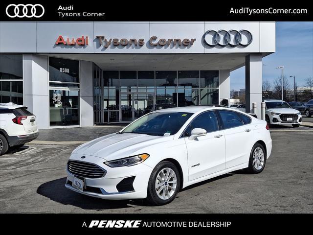 used 2019 Ford Fusion Hybrid car, priced at $14,882