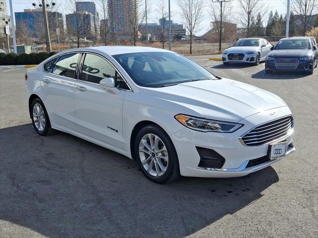 used 2019 Ford Fusion Hybrid car, priced at $14,882