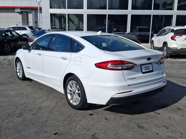 used 2019 Ford Fusion Hybrid car, priced at $14,882