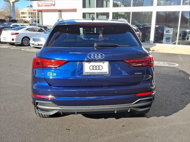 used 2024 Audi Q3 car, priced at $34,494