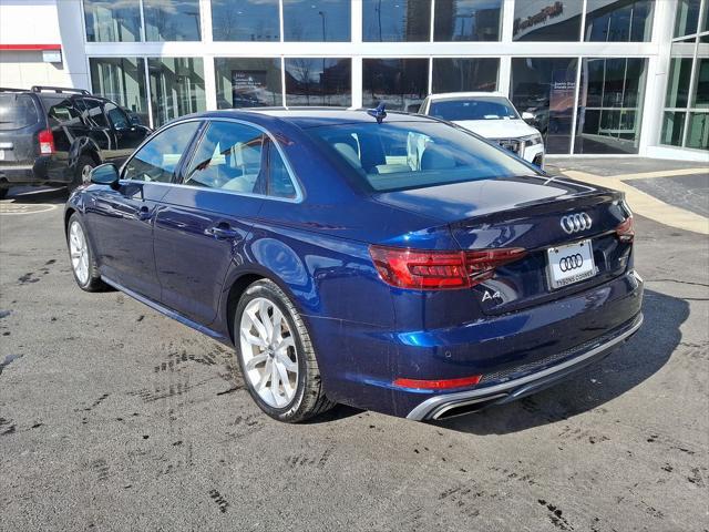 used 2019 Audi A4 car, priced at $19,992