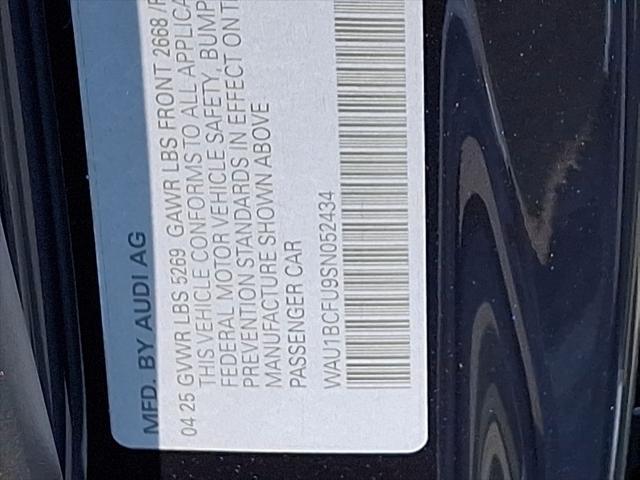 new 2025 Audi A5 car, priced at $54,825