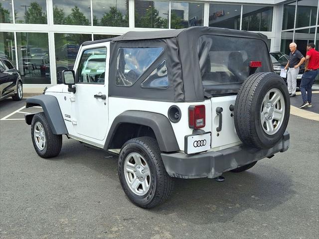 used 2017 Jeep Wrangler car, priced at $14,994