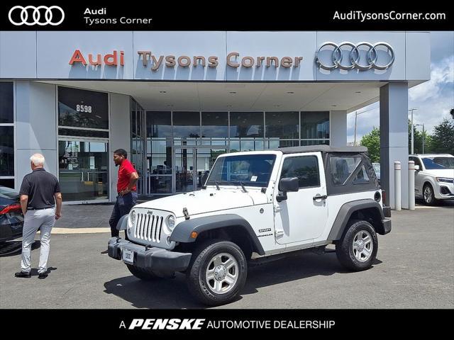used 2017 Jeep Wrangler car, priced at $14,994