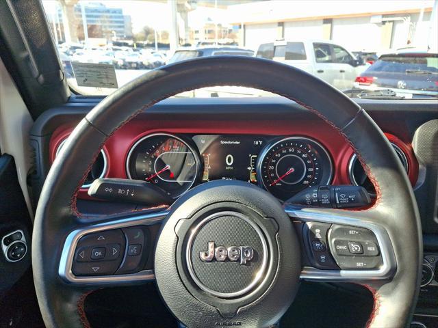 used 2021 Jeep Wrangler Unlimited car, priced at $36,373