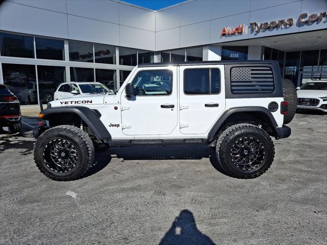 used 2021 Jeep Wrangler Unlimited car, priced at $36,373