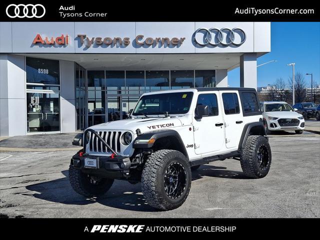 used 2021 Jeep Wrangler Unlimited car, priced at $36,373