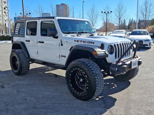 used 2021 Jeep Wrangler Unlimited car, priced at $36,373