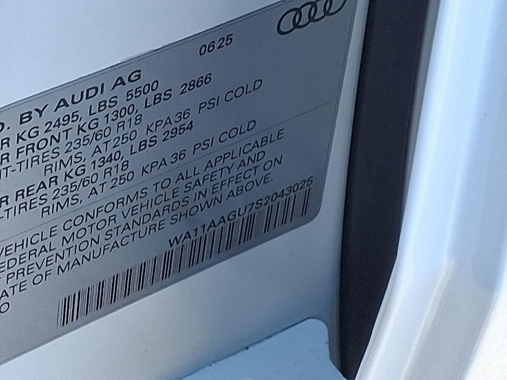 new 2025 Audi Q5 car, priced at $56,860