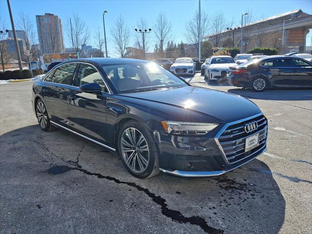 used 2020 Audi A8 car, priced at $49,892