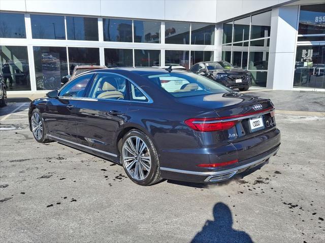 used 2020 Audi A8 car, priced at $49,892