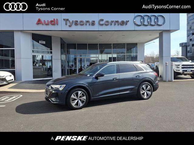 used 2024 Audi Q8 e-tron car, priced at $54,940