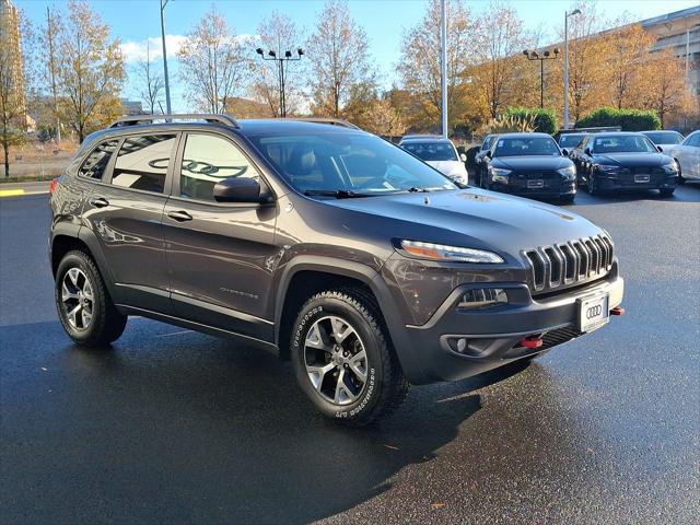 used 2015 Jeep Cherokee car, priced at $12,420