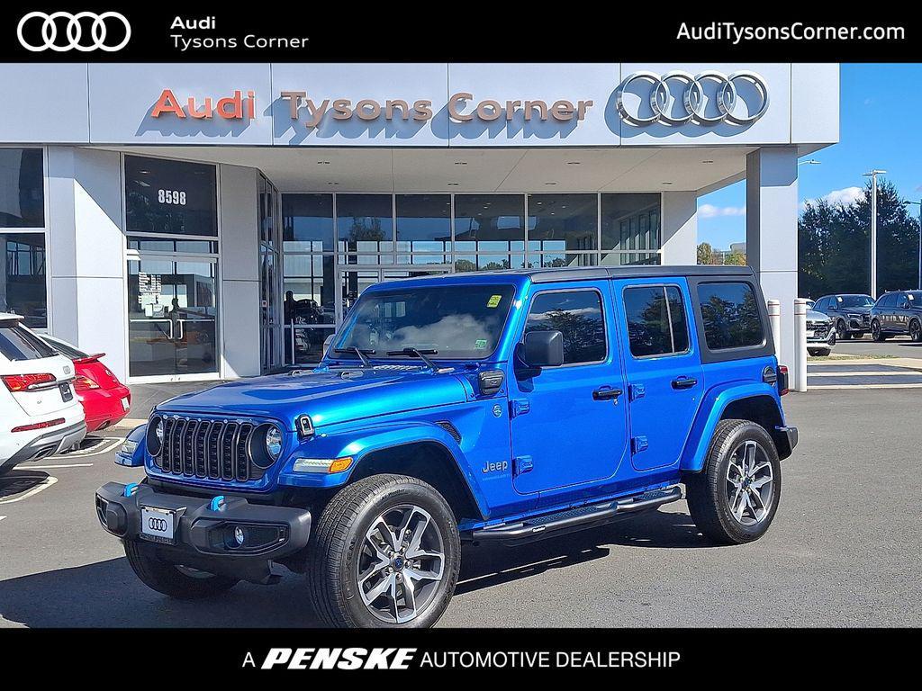 used 2024 Jeep Wrangler 4xe car, priced at $35,940