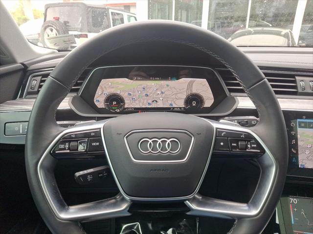 used 2024 Audi Q8 e-tron car, priced at $56,697