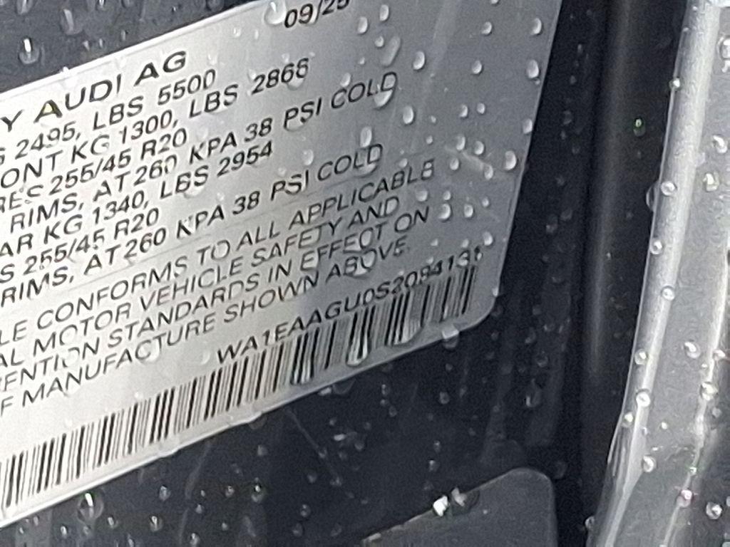 new 2025 Audi Q5 car, priced at $64,050