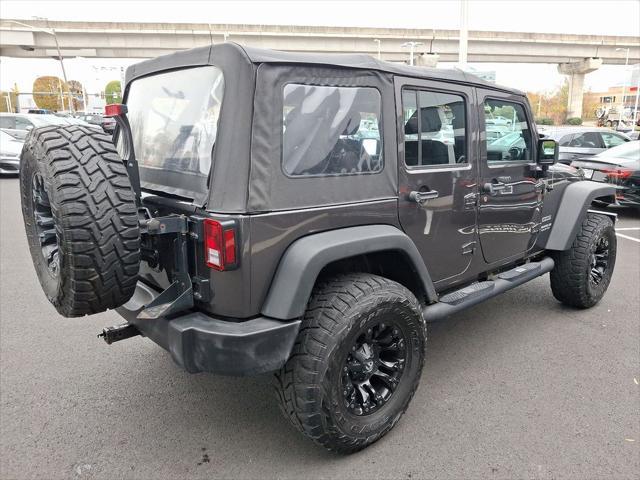 used 2017 Jeep Wrangler Unlimited car, priced at $20,500