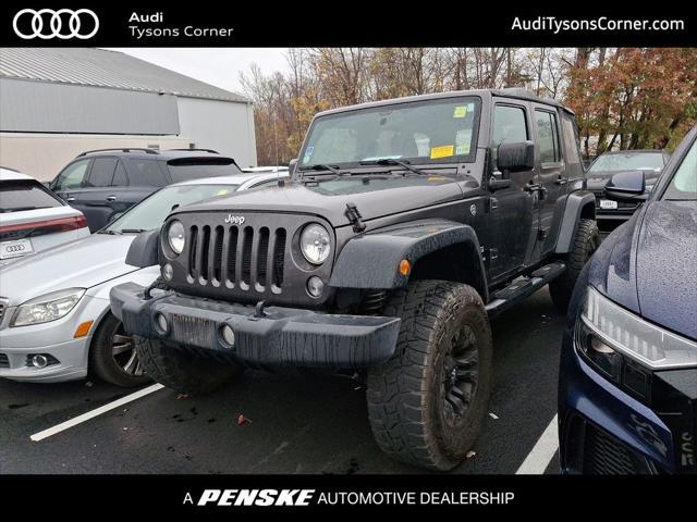 used 2017 Jeep Wrangler Unlimited car, priced at $21,992