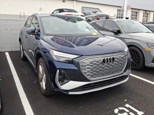 used 2024 Audi Q4 e-tron car, priced at $41,720