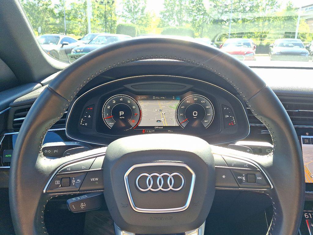 used 2019 Audi Q8 car, priced at $29,420