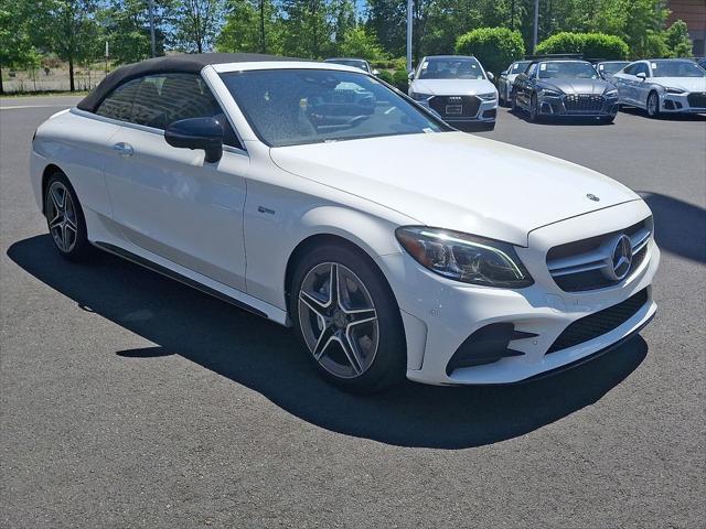 used 2021 Mercedes-Benz AMG C 43 car, priced at $49,940