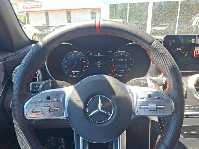 used 2021 Mercedes-Benz AMG C 43 car, priced at $49,940