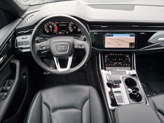 used 2021 Audi Q8 car, priced at $51,420