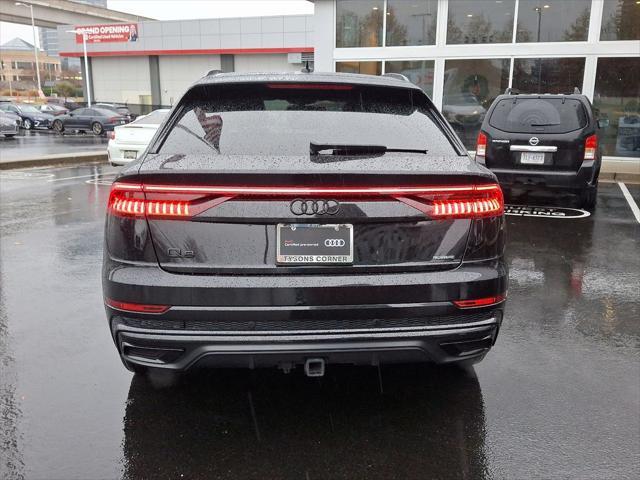 used 2021 Audi Q8 car, priced at $51,420