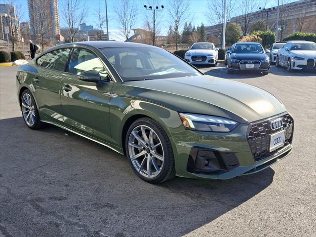 new 2025 Audi A5 Sportback car, priced at $52,575