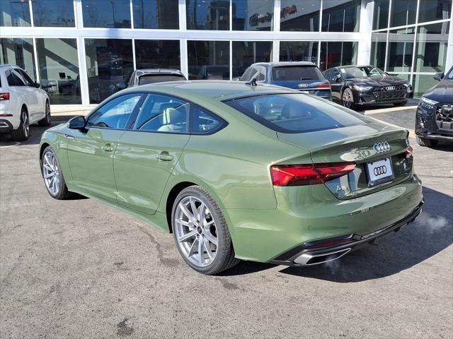 new 2025 Audi A5 Sportback car, priced at $52,575