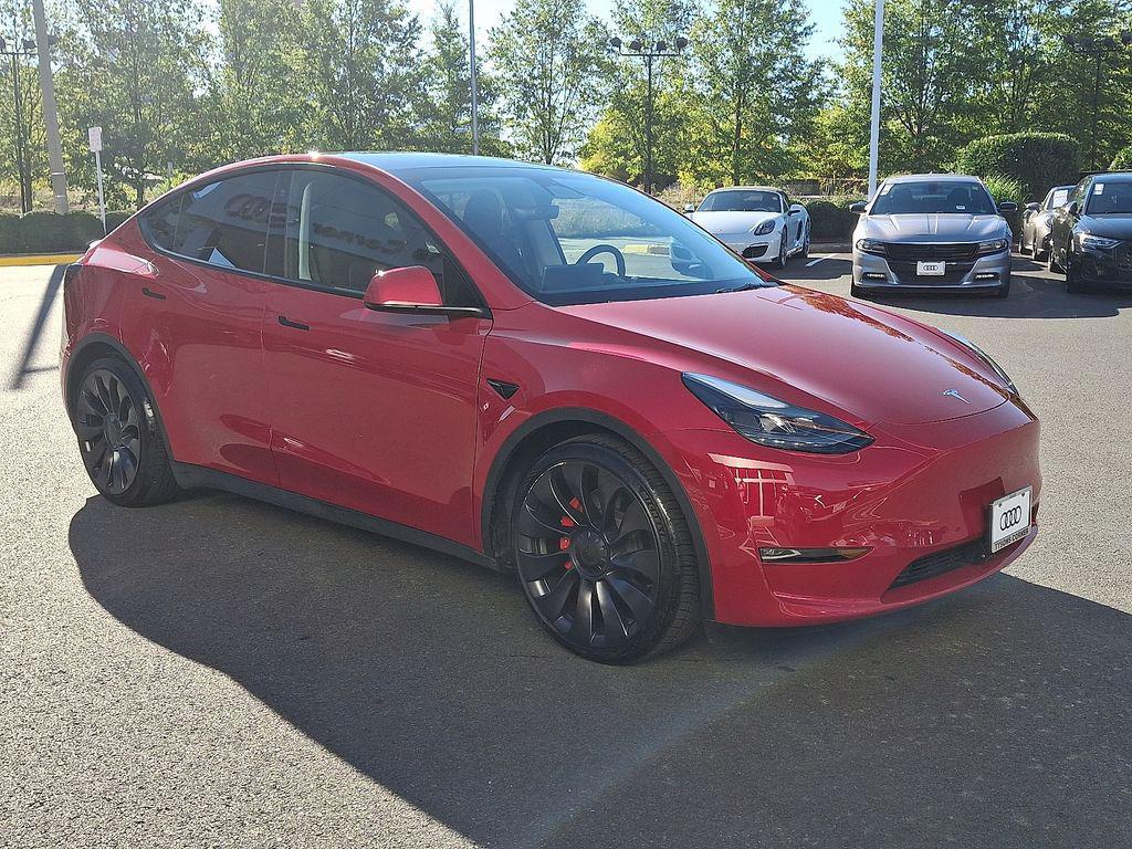 used 2022 Tesla Model Y car, priced at $31,000