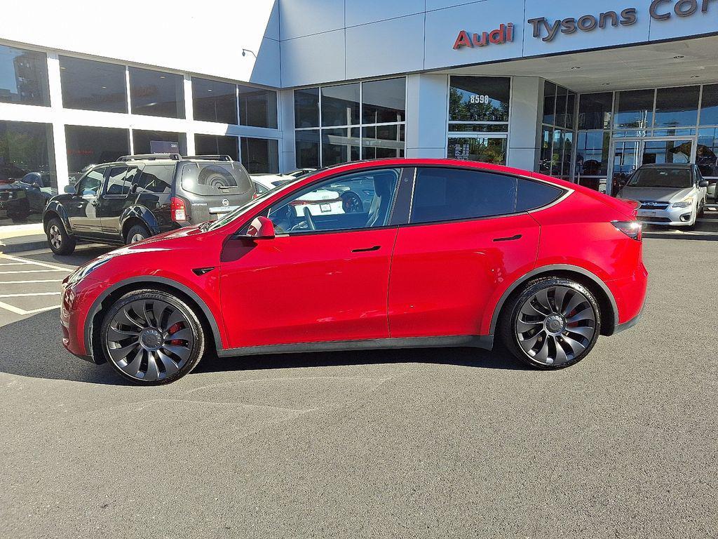 used 2022 Tesla Model Y car, priced at $31,000