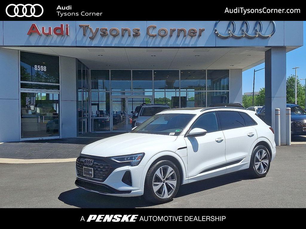 used 2024 Audi Q8 e-tron car, priced at $49,497