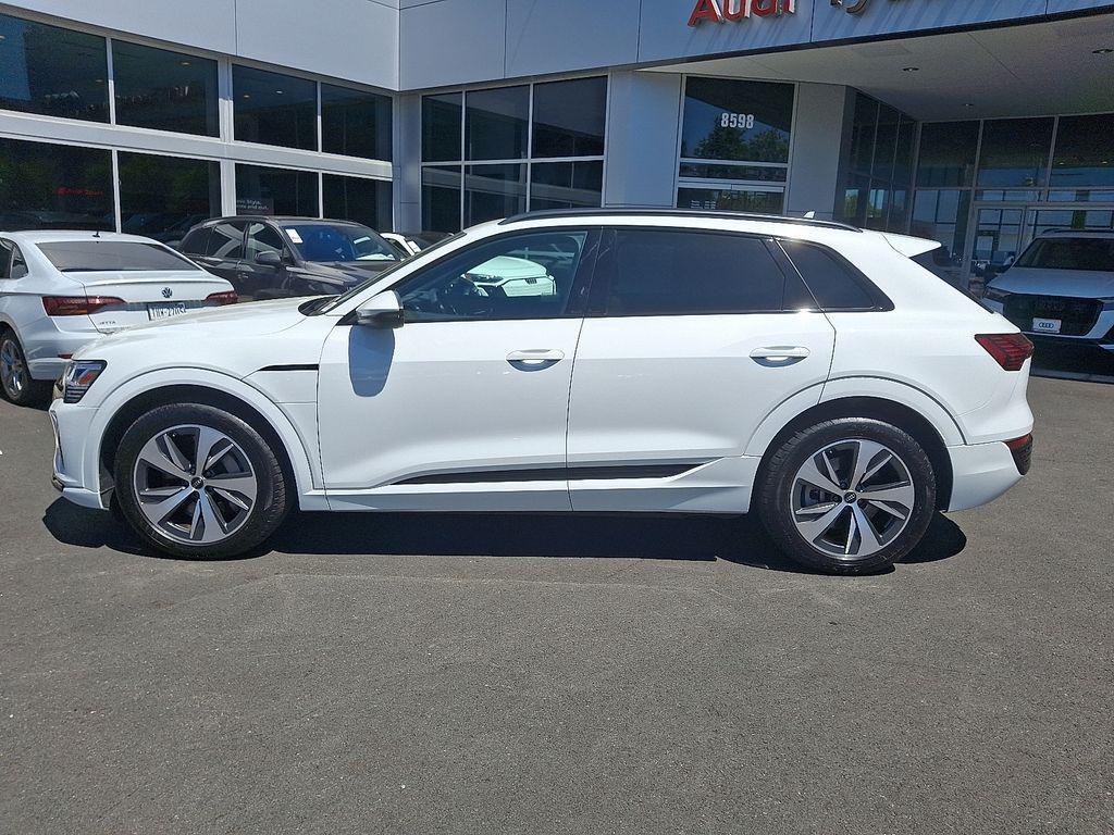 used 2024 Audi Q8 e-tron car, priced at $49,497