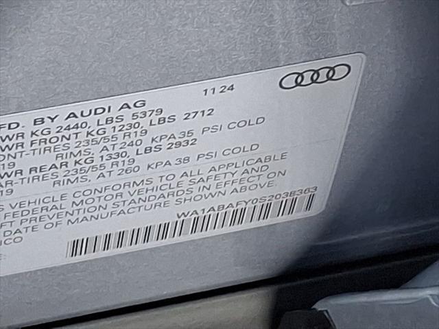 new 2025 Audi Q5 car, priced at $50,250