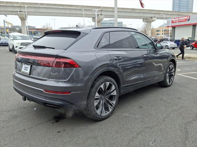 new 2025 Audi Q8 car, priced at $85,720