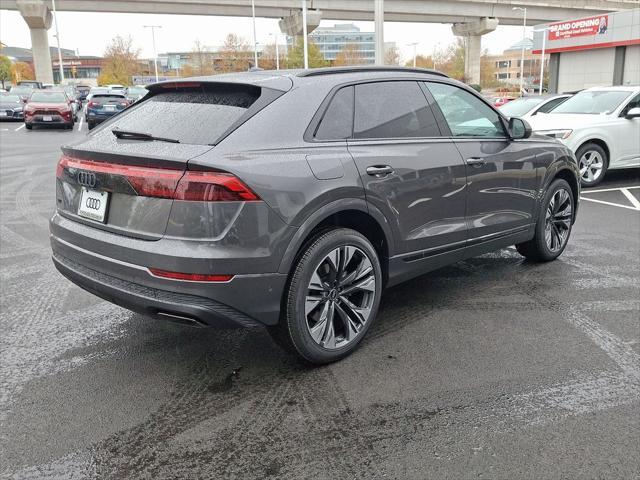 new 2025 Audi Q8 car, priced at $80,715