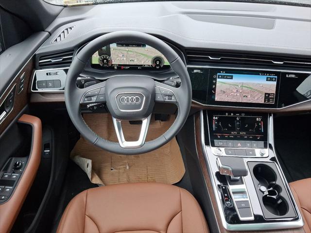 new 2025 Audi Q8 car, priced at $80,715